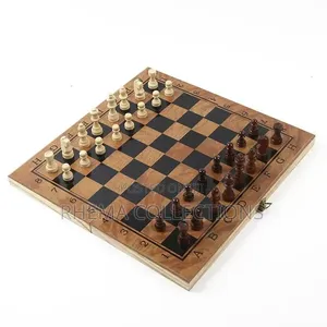 Big Size Timber Chess Game