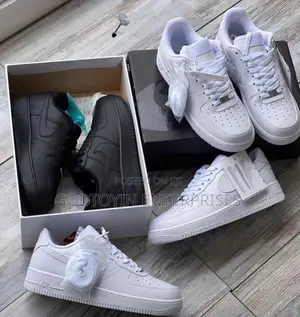 Nike Air Force 1 Low ‘07 - Triple White and Triple Black