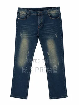 Premium Men's Blue Long Jean Available Size: Big 40