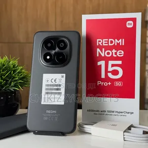 New Xiaomi Redmi Note 15 Pro+ 512 GB Black