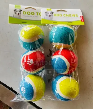 Nunbell Pet Toys 3 in 1 Tennis Ball