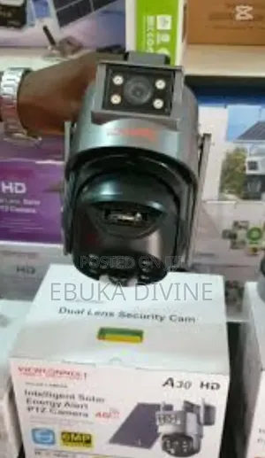 Viewconnect A30 Hd 6mp Solar PTZ Camera