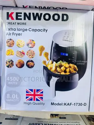 Kenwood 8L Digital Air Fryer 4500W Extra Large Capacity