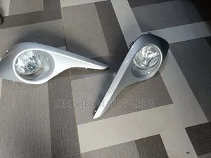 Foglight With Chrome Toyota Highlander 2012
