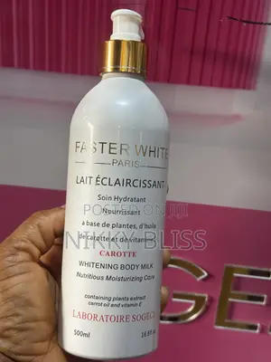 Faster White Carotte Whitening Body Milk 500ml