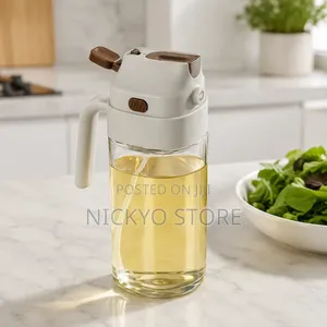 500ml Press-and-Hold Oil Dispenser