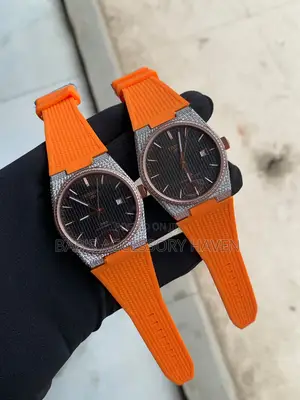 Tissot 1853 PRX Powermatic 80 Rubber Strap Automatic Full Stone Head