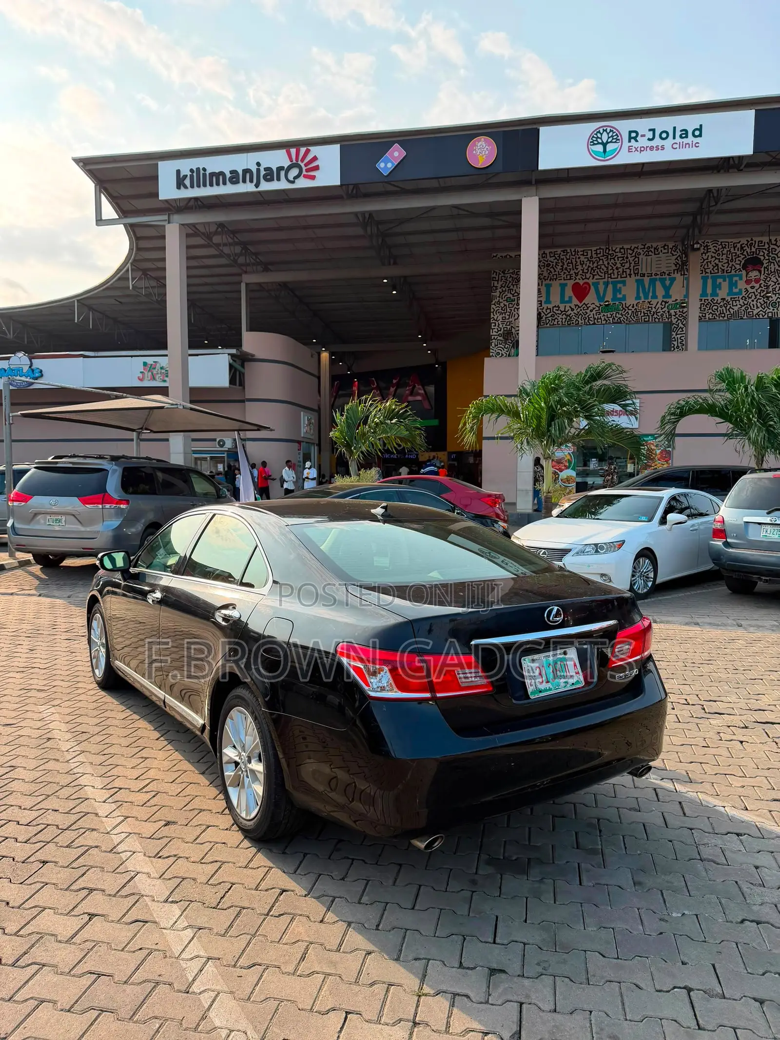 Lexus ES 350 2012 Black