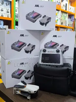 XIL 017 GPS HD Drone 3-Axis Gimbal,Touch Screen Remote 2 Battery