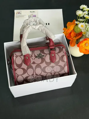 Brand New Coach Mini Boston Bag - - Box Included