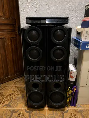 LG Home Theater System Full Set With DVD Player and 2 Tower Speakers