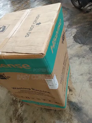 Introducing Black Automatic 9kg Hisense Washing Machine.