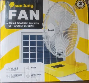 SUN KING Rechargeable Table Fan "16" Inches
