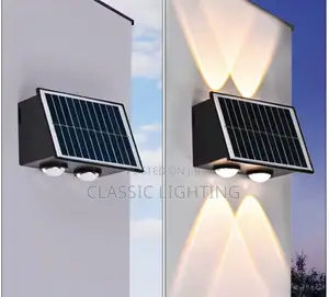 Solar Wall Light LED Outdoor Waterproof Ip65 Garden Hallway Balcony