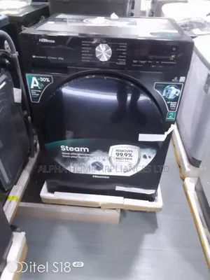 Hisense Wash and Dry 8KG Black Colour