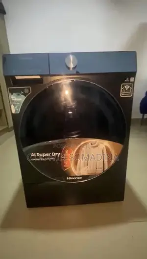 Barely Used 10kg Hisense Ai Super Dry Machine Forsale