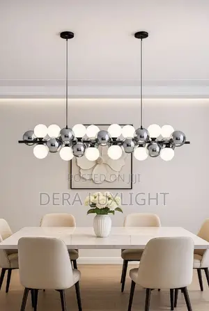 Modern Crystal Bubble LED Chandelier