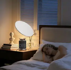 Modern Nordic Glass Table Lamp – Black Bedside Desk Lamp