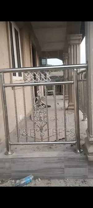 Bright Silver Handrail