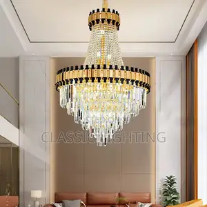 Classic Designer Living Room Staircase Decoration Chandelier Light