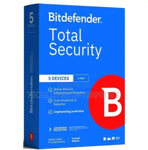 Bitdefender Total Security Individual 3/5 Devices 1 Year