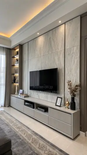 Well Designed TV Console Unit With Very Good Finishing