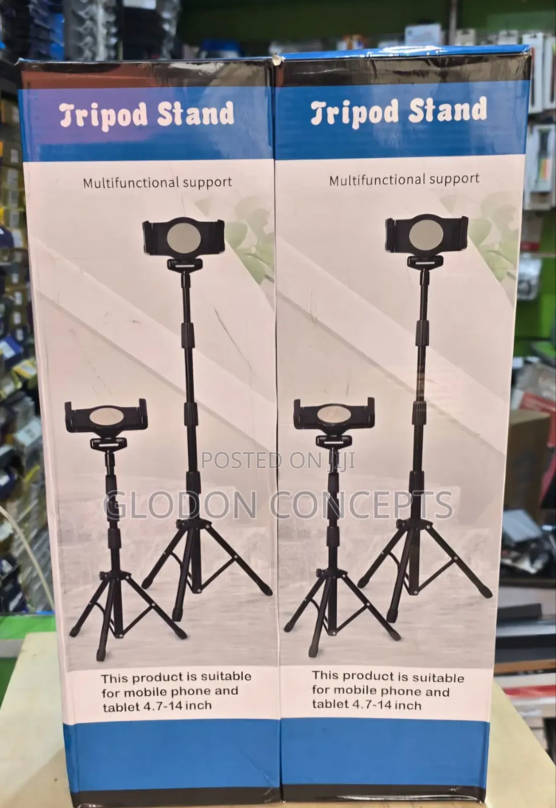 Tripod Stand With Multifunctional Support