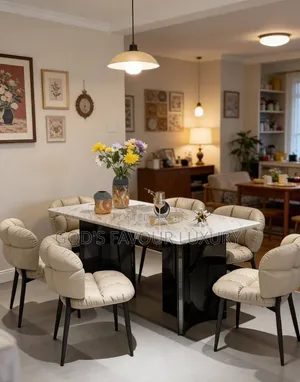 Modern Dining Table and Chairs