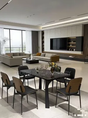 Marble Dining Table and Chairs