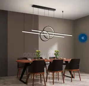 Linear Light Chandelier