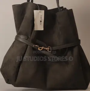H M Dark Olive Green Bag
