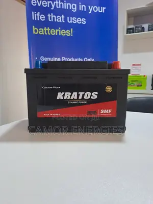 Original Korea 75Ah Car Battery | Kratos | 12-Month Warranty