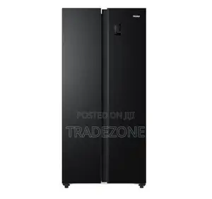 Haier Thermocool 420L Double Door Refrigerator HRF-420IBGA R6 - Black