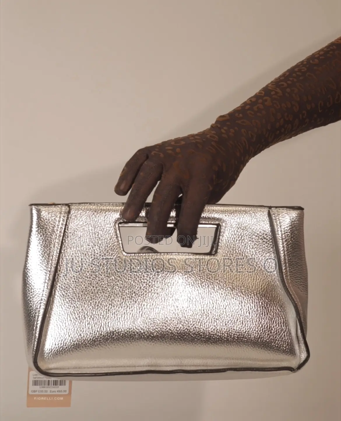 Fiorelli Metallic Silver Bag