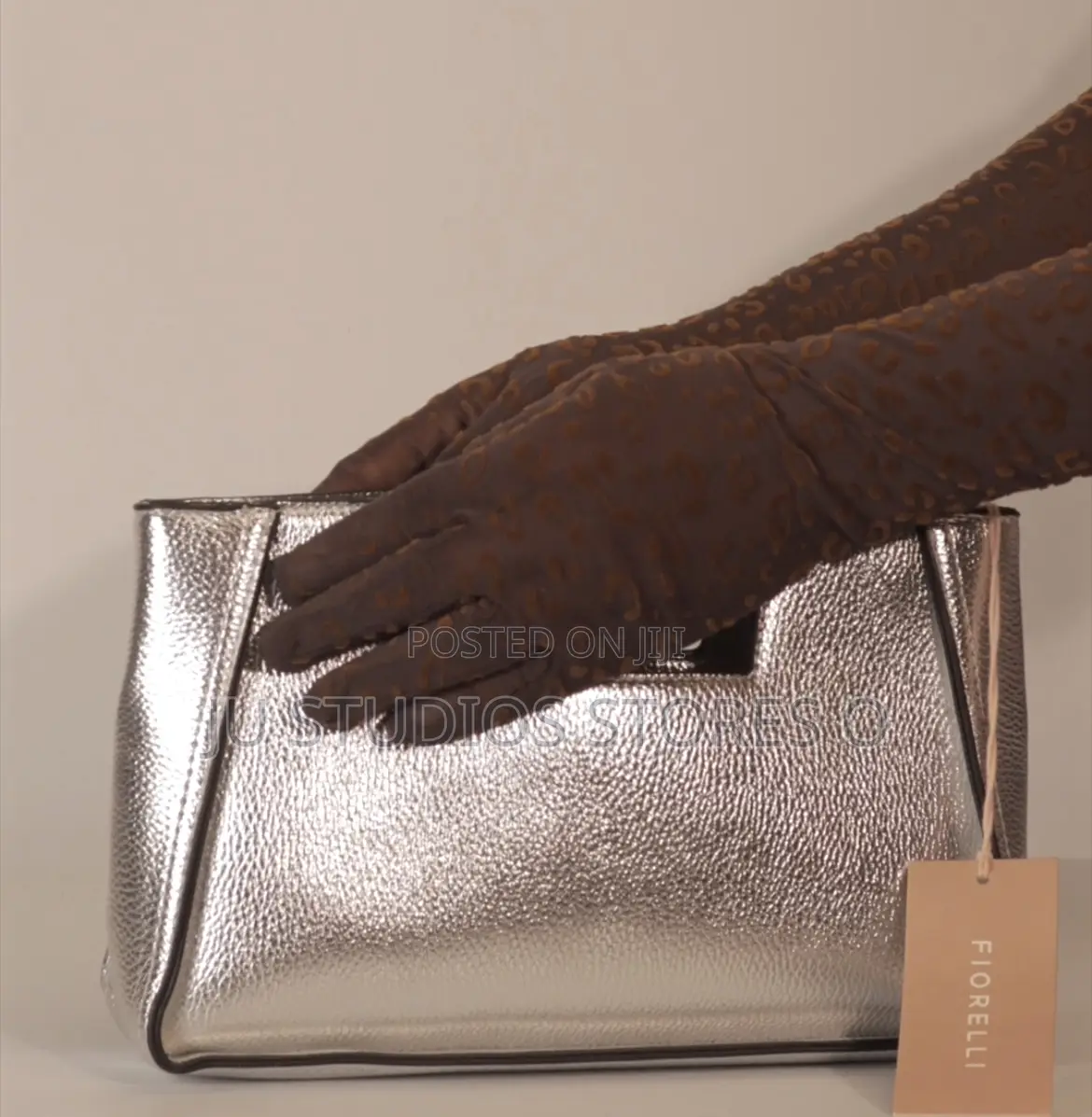 Fiorelli Metallic Silver Bag