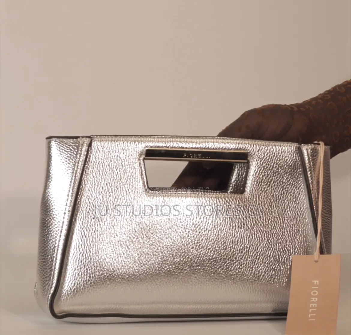 Fiorelli Metallic Silver Bag