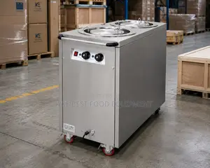 2 Head Electric Plate Warmer Cart
