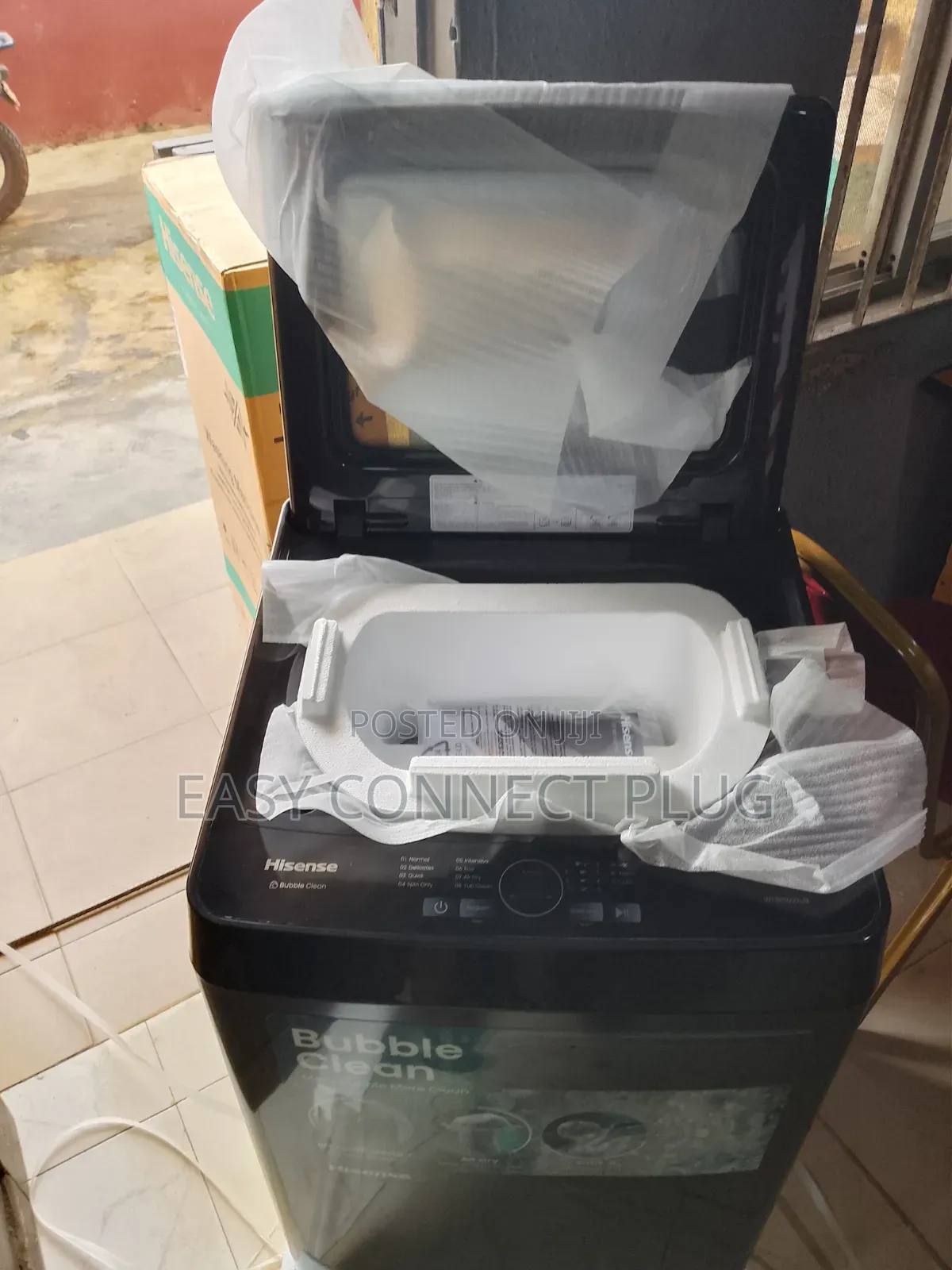 Hisense 9kg Full Automatic Top Loader W/M.