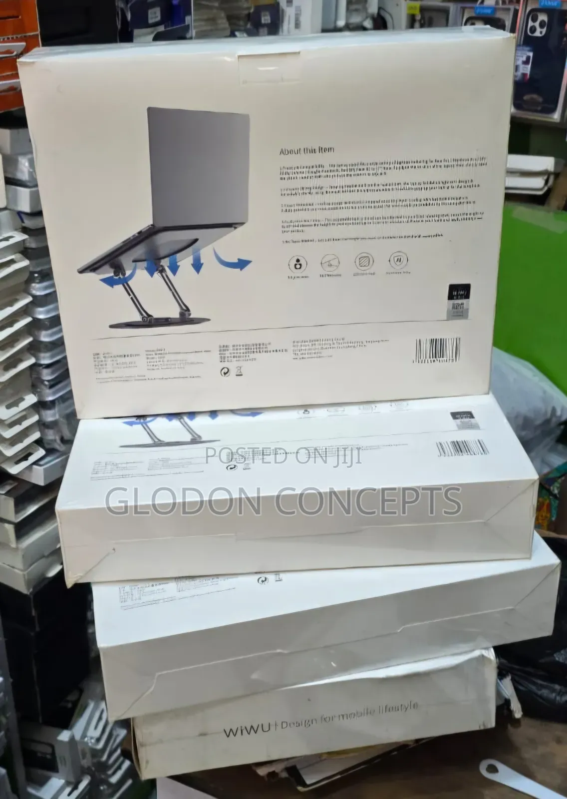 Wiwu Rotative Foldable Laptop Stand S800