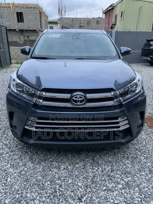 Toyota Highlander XLE 2019 Blue