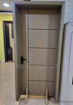 Gray Wooden Door HDF