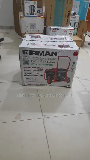 Reliable Energy Source: Brand New Firman ECO 4990ES Generator