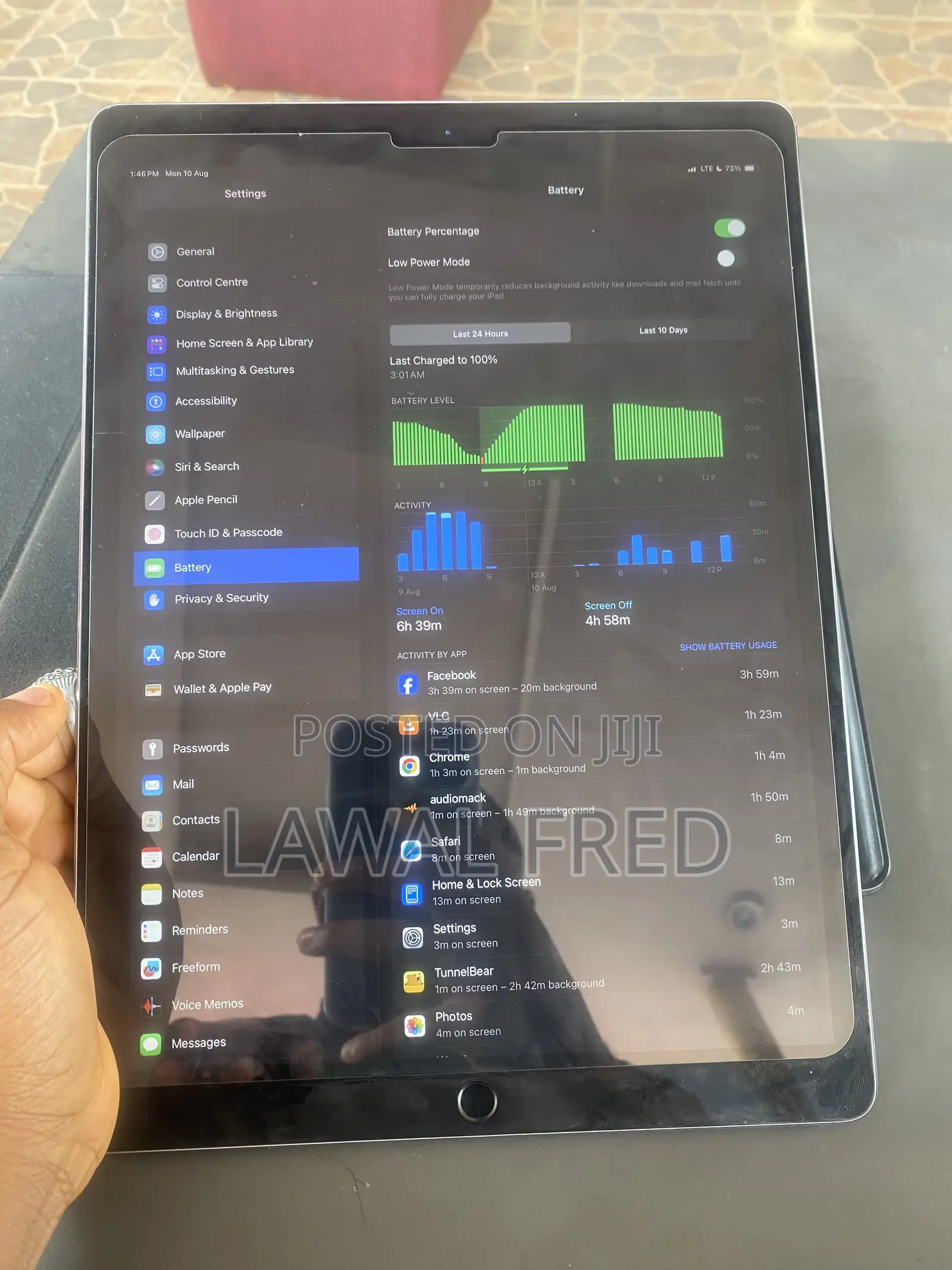 Apple iPad Pro 12.9 (2021) 256 GB Gray