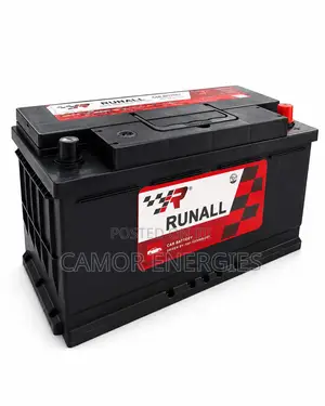 Original China 75Ah Car Battery | Runall | 6-Month Warranty