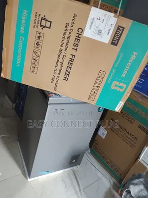 Hisense 95l Chest Freezer Silver, Fast Freezing.