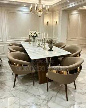 Luxury Eight Seater Dining Set By8