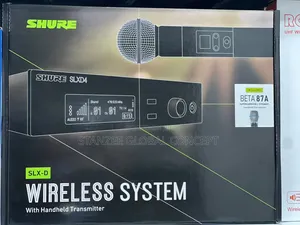 Shure SLX-D Wireless Microphone With BETA 87A Handheld Transmitter