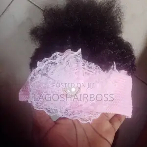 Kids Kinky Band Wig | Children’s Natural Looking Wig | Easy Wear
