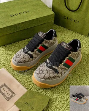 Gucci Screener Chunky Platform Sneakers