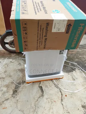 The New Hisense -WSQB753 White 7kg W/M.